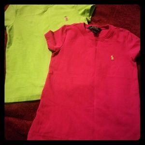 Girls polo shirts